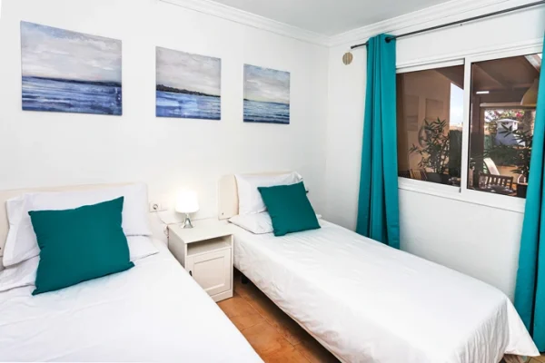 Casa Marta - Dormitorio dos camas individuales - Apartamento vacacional en Corralejo
